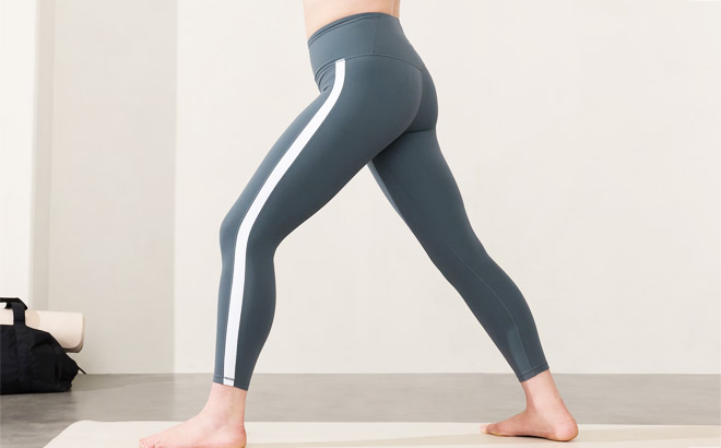 Athleta Elation Ultra High Rise Colorblock Legging