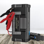 Avapow Car Battery Jump Starter on the Table