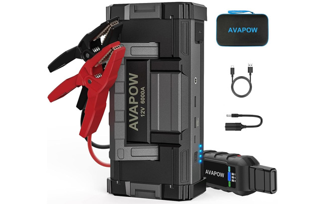 Avapow Car Battery Jump Starter