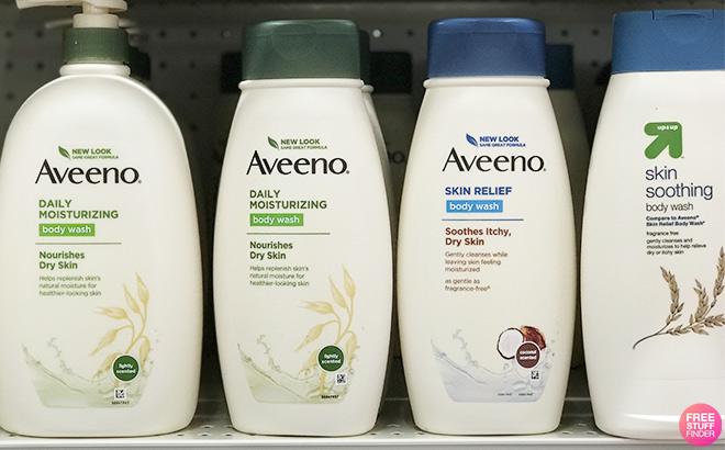 Aveeno Body Washes