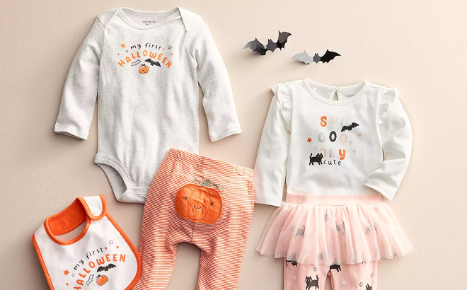 Baby Carters My First Halloween Bodysuit Pants Set