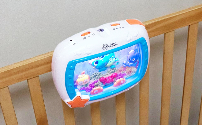 Baby Einstein Sea Dreams Soother Musical Crib Toy and Sound Machine