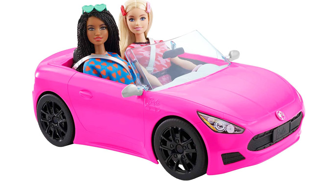 Barbie Convertible Toy Car