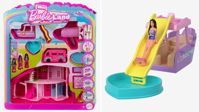 Barbie Mini BarbieLand DreamHouse 3 Vehicle Playset