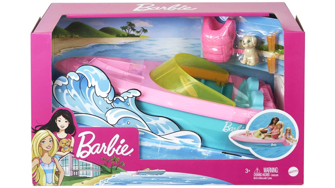 Barbie Toy Boat Set