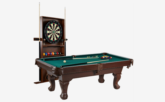 Barrington Pool Table Billiard Cue Rack Dartboard Set