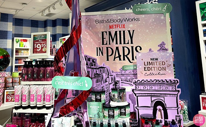 Bath Body Works Emily in Paris Collection