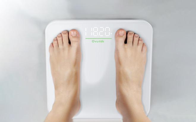 Bathroom Scale on the Floor