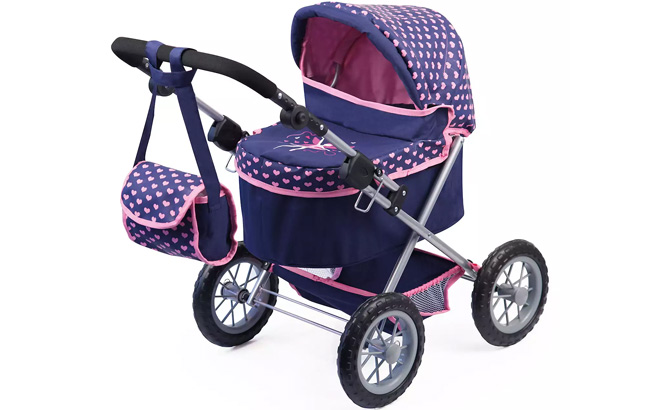 Bayer Trendy Doll Pram Stroller in Purple Color