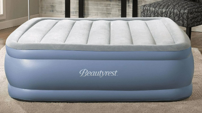 Beautyrest 17in Queen Air Mattress with External Pump