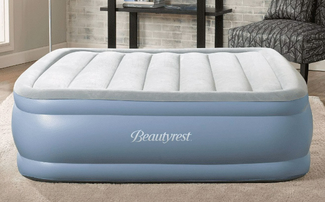 Beautyrest Hi Loft 1722 Queen Size Air Mattress with External Pump