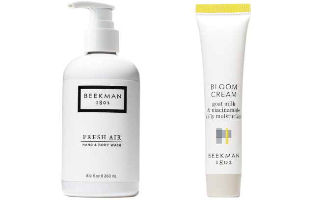 Beekman 1802 Goat Milk Hand Wash and Bloom Face Cream