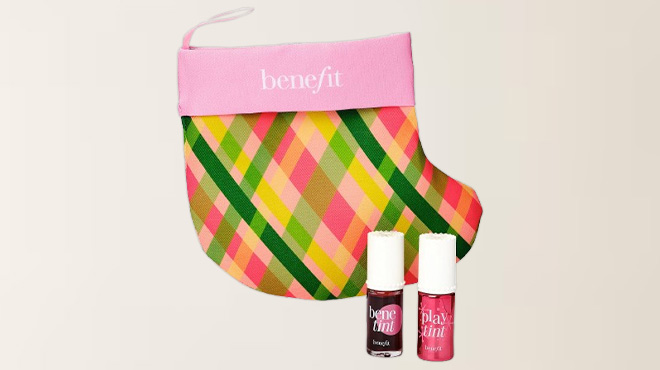 Benefit Benetint & Playtint Set with Holiday Stocking