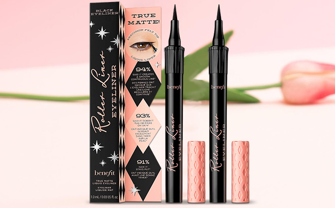 Benefit Cosmetics Roller Liner Matte Liquid Eyeliner Duo