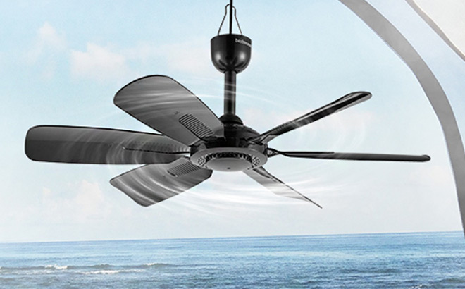 Bestmoument Small Portable Ceiling Fan