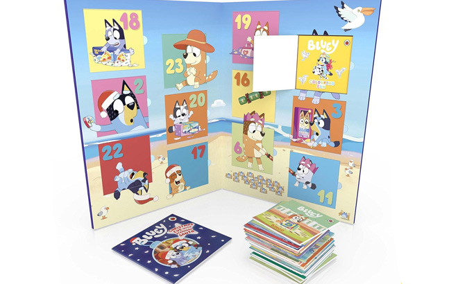 Bluey Awesome Advent Calendar Book Bundle