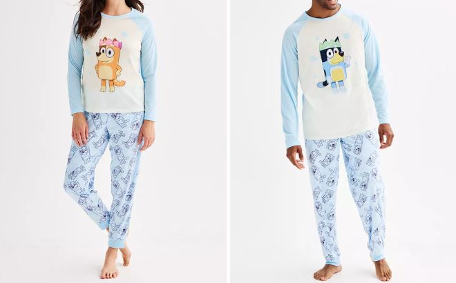 Bluey Family Pajamas