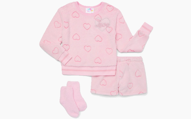 Bmagical Girls 2 Piece Pajama Set