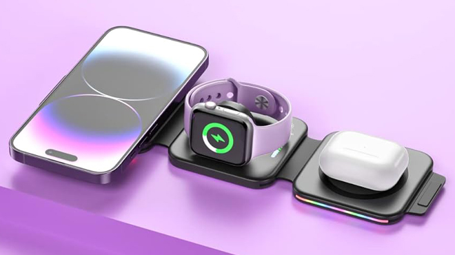 Bocloud 3 in 1 Wireless Charging Station