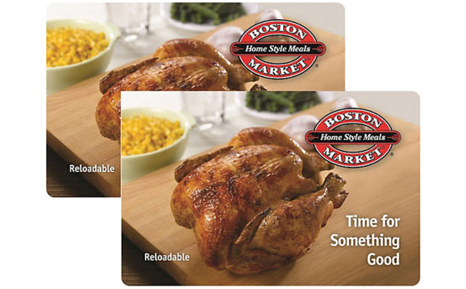 Boston Market Gift Cards