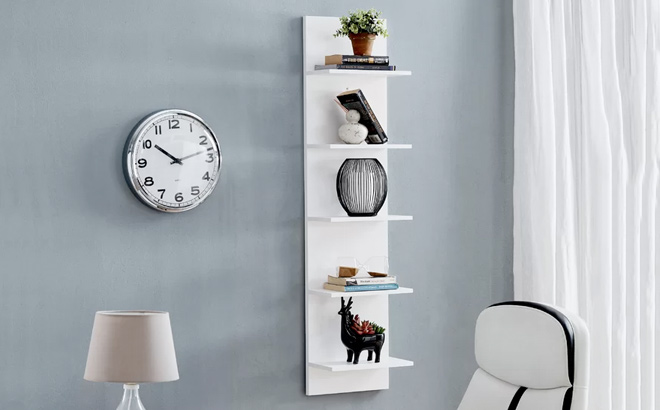 Brakebill 5 Tier Wall Shelf