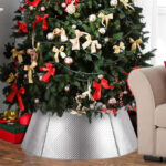 Brightever Metal Christmas Tree Skirt