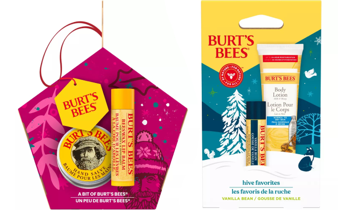 Burts Bees A Bit of Burts Beeswax and Hive Favorites Lip Balm Gift Sets