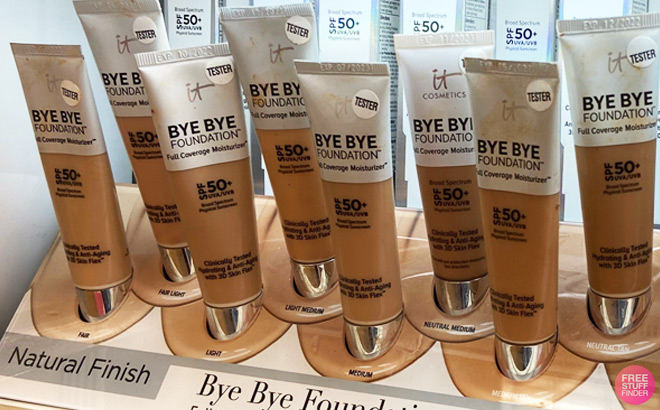 Bye Bye Foundation Full Coverage Moisturizer with SPF 50