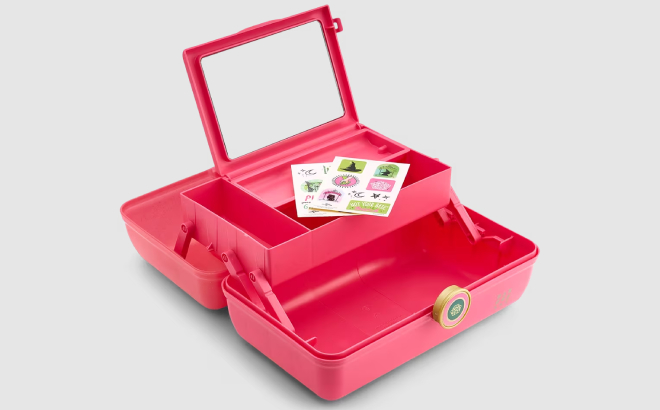 Caboodles x Wicked On The Go Girl Case with Sticker Sheets