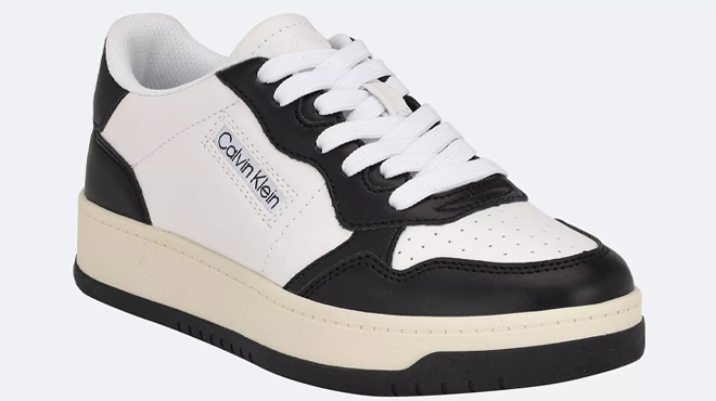 Calvin Klein Womens Rhean Low Top Sneakers