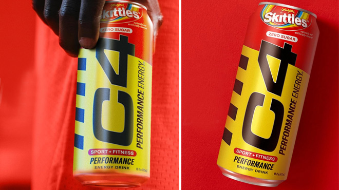 Cellucor C4 Skittles Performance Energy Drink