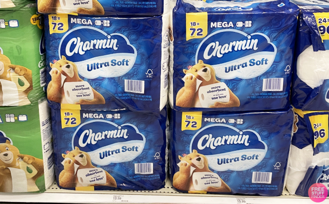 Charmin Ultra Soft Tissue Rolls