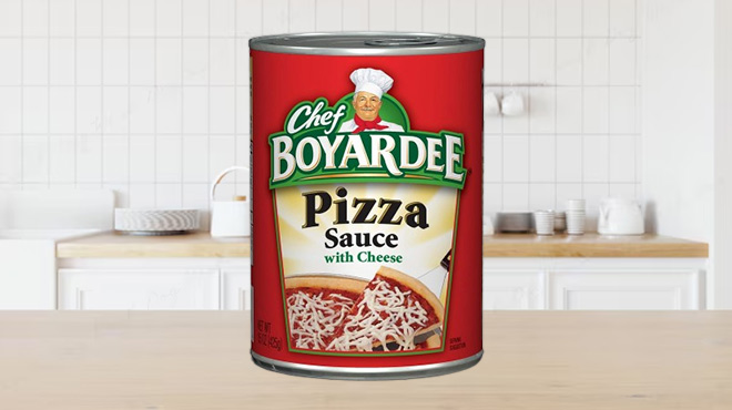 Chef Boyardee Pizza Sauce with Cheese