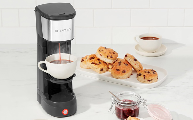 Chefman InstaCoffee Max The Easiest Way to Brew the Boldest Single Serve Coffee