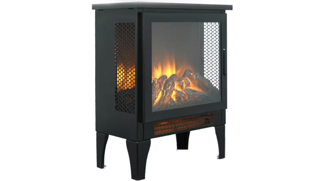 Clihom 14 Inch Electric Fireplace Stove Heater