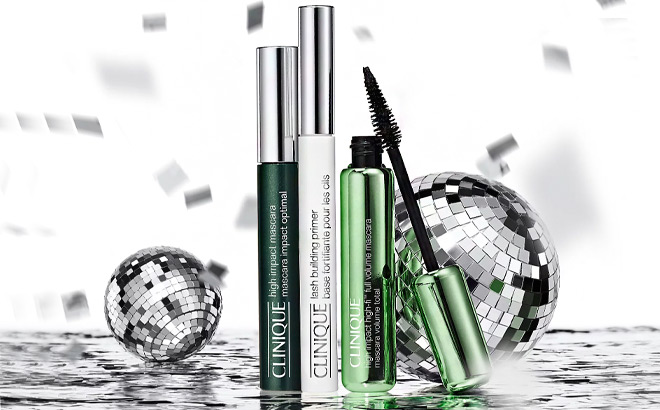 Clinique High Impact Lash Line Up 3 Piece Makeup Set