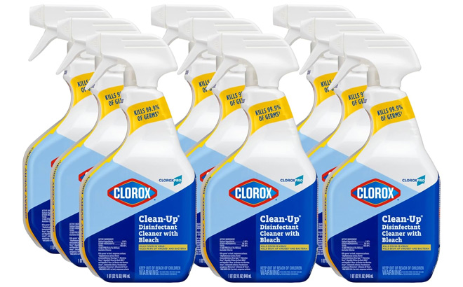 CloroxPro Clorox Clean Up Disinfectant Cleaner with Bleach Spray