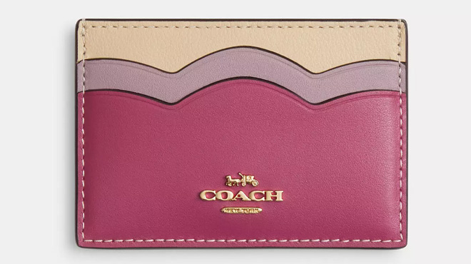 Coach Outlet Petal Card Case