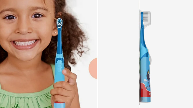 Colgate Bluey Kids Battery Toothbrush 2