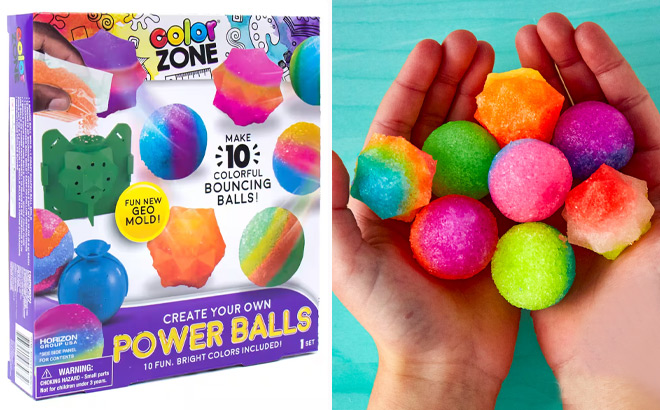 Color Zone Create Your Own Power Balls