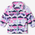 Columbia Baby Girls Castle Dale Printed Full Zip Fleece Jacket