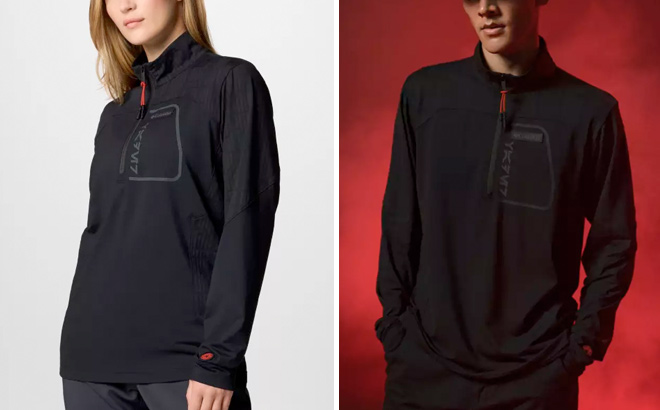 Columbia Star Wars Vader Tech Half Zip