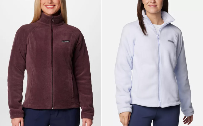 Columbia Womens Benton Springs Full Zip Fleece Jacket