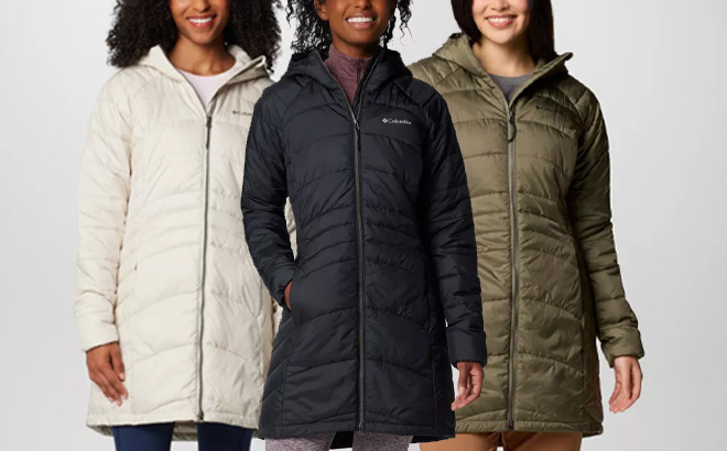 Columbia Womens Karis Gale II Long Jackets