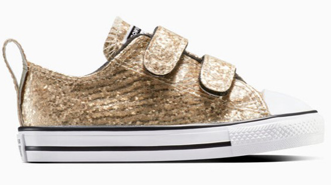 Converse Toddlers Chuck Taylor All Star Easy On Glitter Shoes