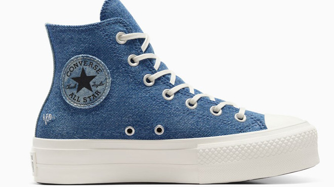 Converse Womens Chuck Taylor All Star Lift Denim Shoes