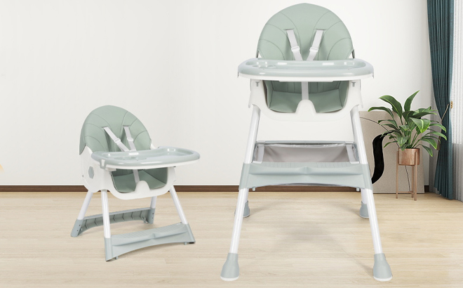 Convertible High Chair for Babies and Toddlers