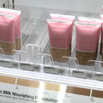 Covergirl Clean Fresh Skin Milk Foundations on a Product Shelf