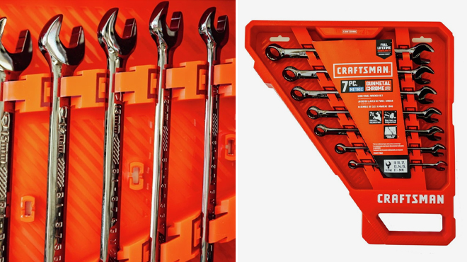 Craftsman 7 Piece Combination Wrench Set