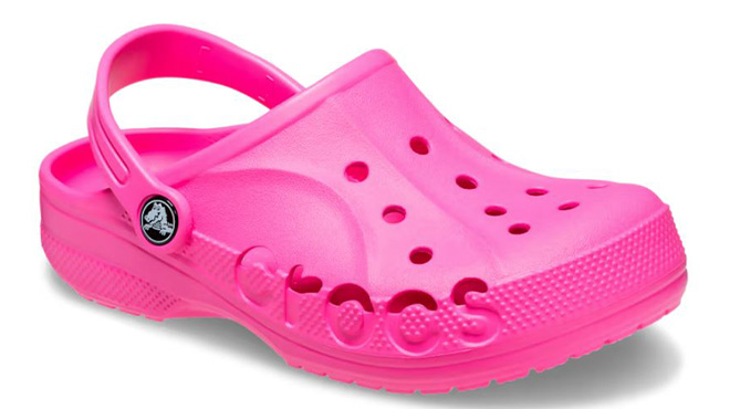 Crocs Kids Baya Clog in Electric Pink